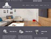 Tablet Screenshot of newmanbc.com
